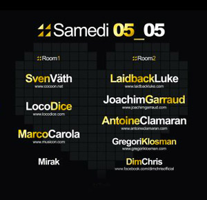 Inox Festival Toulouse 2012 Lineup DJ - Samedi Inox Festival Toulouse 2012 Lineup DJ - Samedi
