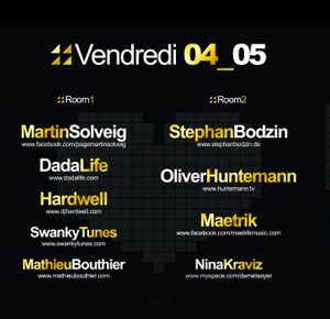 Inox Festival Toulouse 2012 Lineup DJ - Vendredi Inox Festival Toulouse 2012 Lineup DJ - Vendredi